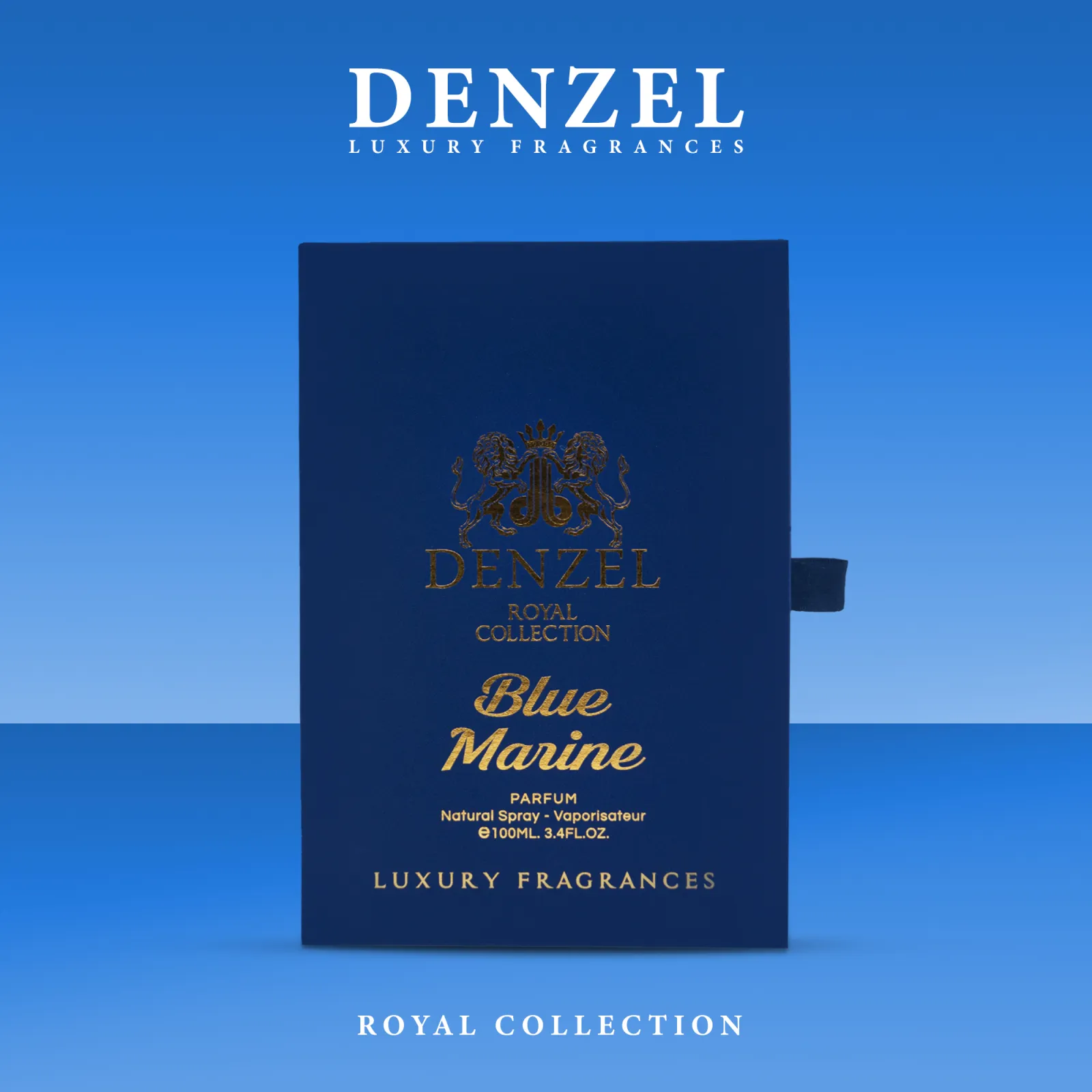 ادو پرفیوم یونیسکس دِنزل مدل Blue Marine حجم 100 میلیلیتر